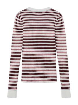 Pullover Pepe Jeans Sella Weiss Multicolor Mädchen