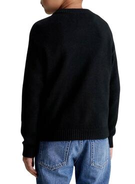 Pullover Calvin Klein Essential Jumpsuit Schwarz Junge