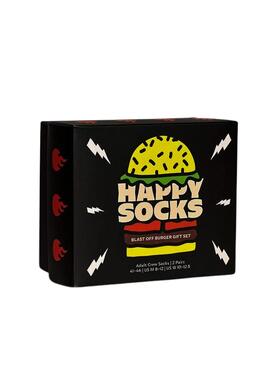 Pack 2 Happy Socks Burger-Geschenk für Herren und Damen