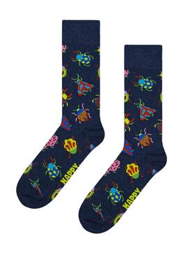 Socken Happy Socks Bugs Multi Herren und Damen