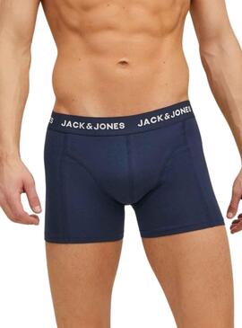 Pack 3 Unterhose Jack & Jones Marineblau Herren