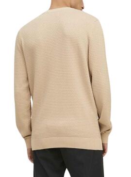 Pullover Jack & Jones Atlas Beige für Herren