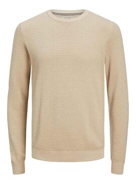 Pullover Jack & Jones Atlas Beige für Herren