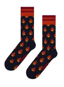 Socken Happy Socks Flames für Herren und Damen