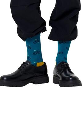 Socken Happy Socks Blaues Fahrrad Herren und Damen