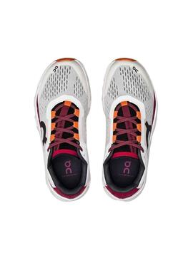 Sneakers On Cloudmonster Weiss und Fuchsia