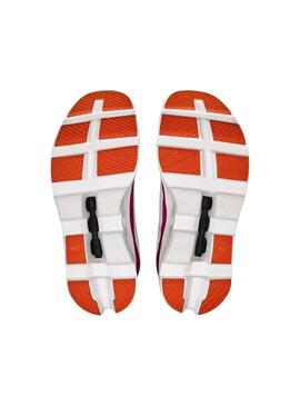 Sneakers On Cloudmonster Weiss und Fuchsia
