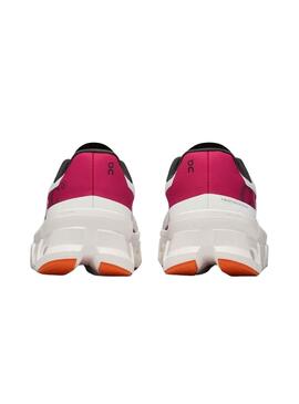 Sneakers On Cloudmonster Weiss und Fuchsia