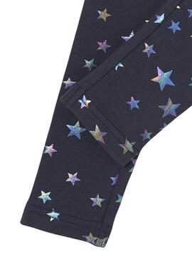 Leggings Name It Frosilia Stars Marineblau Mädchen