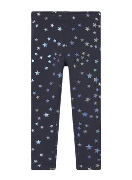 Leggings Name It Frosilia Stars Marineblau Mädchen