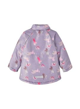 Jacke Name It Micco Lila für Mädchen