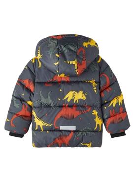 Jacke Name It May Puffer Grau für Jungen