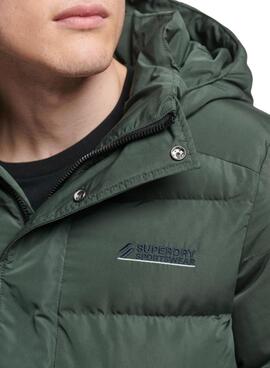 Jacke Superdry Microfibre Sport Grün Herren