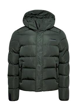 Jacke Superdry Microfibre Sport Grün Herren