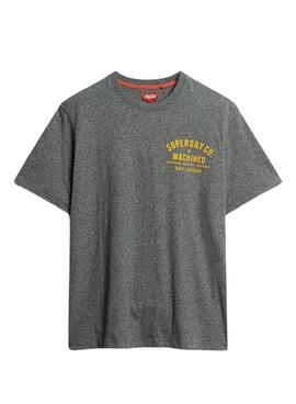 T-Shirt Superdry Workwear Trade Grau für Herren