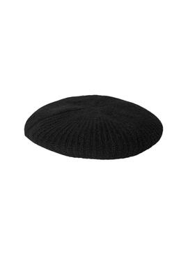 Boina Pieces Jiklo Beret Schwarz für Damen