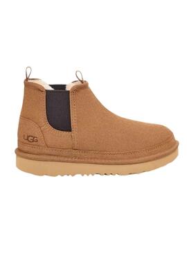 Stiefelettes UGG Neumel Chelsea Chestnut für Kids