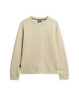 Sweatshirt Superdry Essential Logo Beige für Herren