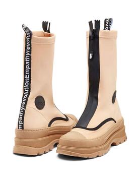 Stiefel Duuo Scuba Beige für Damen.