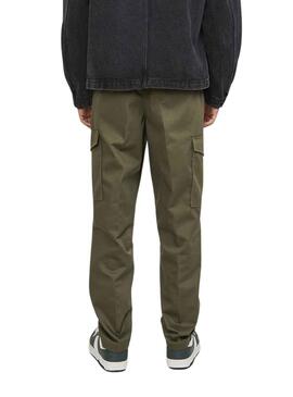 Hose Jack & Jones Bill Reinigen Cargo Grün