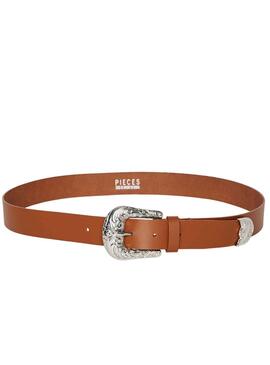 Gürtel Pieces Sax Camel für Damen