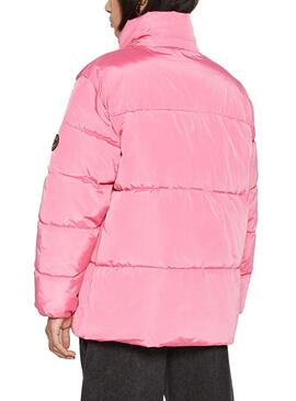 Jacke Only Nora Short Puffer Rosa für Damen