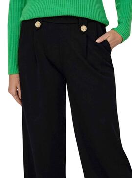 Hose Only Sania Detail Schwarz für Damen