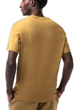 T-Shirt Lacoste Tee Shirt Braun für Herren