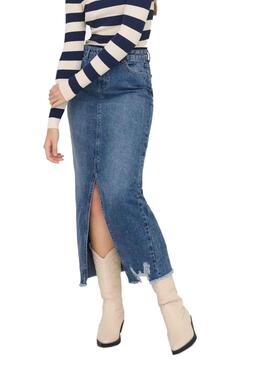 ONLY Emma Life Blue Rock für Frauen