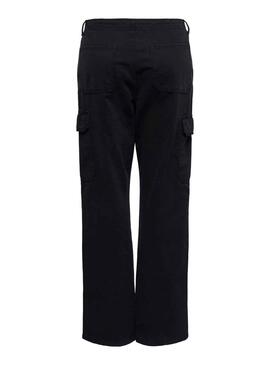 Hose Only Malfy Cargo Schwarz für Damen