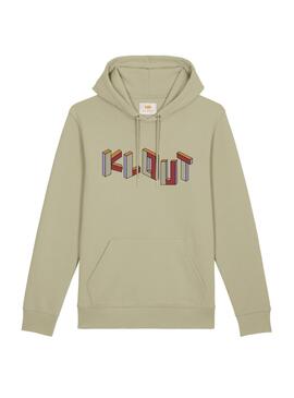 Sweatshirt Klout Art Grün Unisex