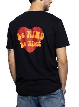 T-Shirt Klout LoveLove Schwarz Unisex