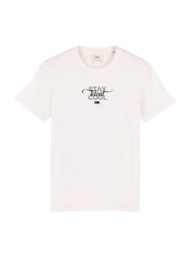 T-Shirt Klout Cool Weiss Unisex