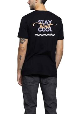 T-Shirt Klout Cool Schwarz Unisex