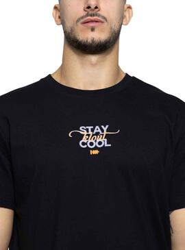 T-Shirt Klout Cool Schwarz Unisex