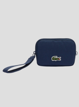 Monedero Lacoste Zip Wallet Marineblau für Damen