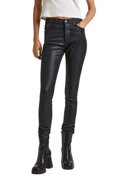 Hose Pepe Jeans Regent Skinny Schwarz für Damen