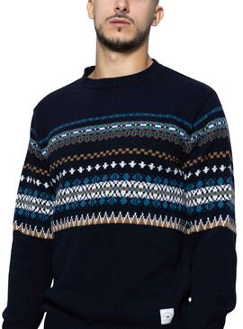 Pullover Klout Yacar Blau Marineblau für Herren