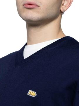 Pullover Klout Basic Marineblau für Herren