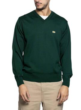 Pullover Klout Basic Pico Grün für Herren