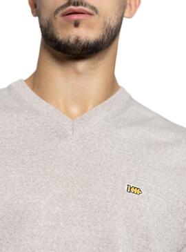 Pullover Klout Basic Pico Beige für Herren