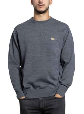 Pullover Basic Grau Klout für Herren