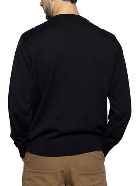 Pullover Klout Basic Schwarz für Herren