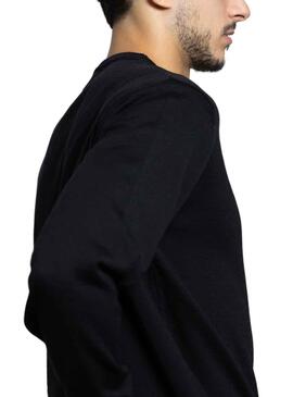 Pullover Klout Basic Schwarz für Herren