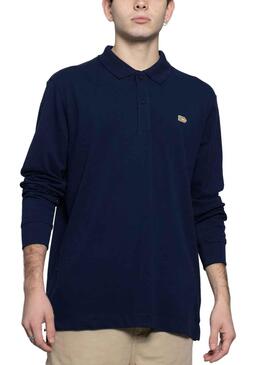 Polo Basic Klout Marineblau Ärmel Lang