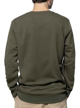 Sweatshirt Klout Basica Grün für Herren