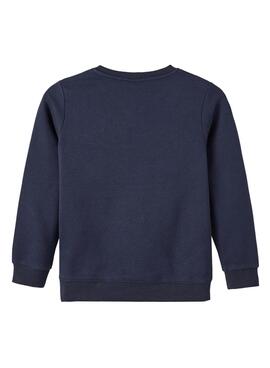 Sweatshirt Name It Leno Blau Marineblau für Junge