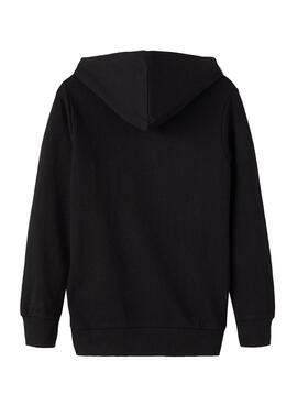 Sweatshirt Name It Nesweat Schwarz für Jungen