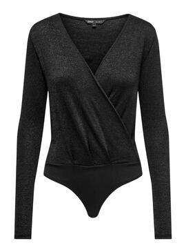 Body Only Adale Glitter Schwarz für Damen