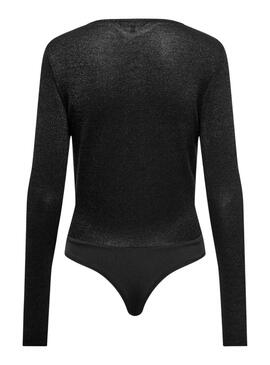 Body Only Adale Glitter Schwarz für Damen